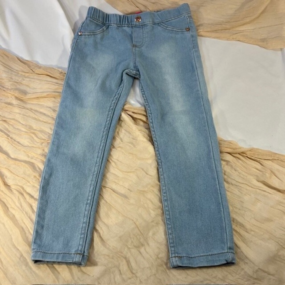 Vince Camuto Girls Light Wash Denim Leggings Size 6T